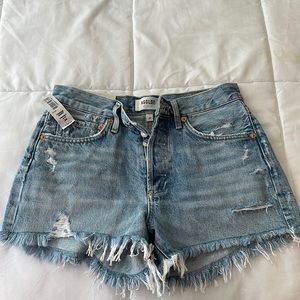 Agolde Parker Shorts, size 24, NWT